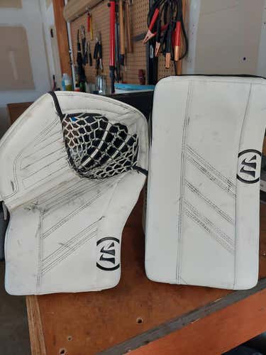 White Used Senior Warrior Full Right Ritual GT2 Pro Stock