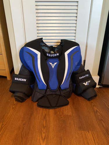Senior Large Vaughn Velocity V6 1000 Pro Goalie Chest and Arm Protector  Goalie Chest Protector