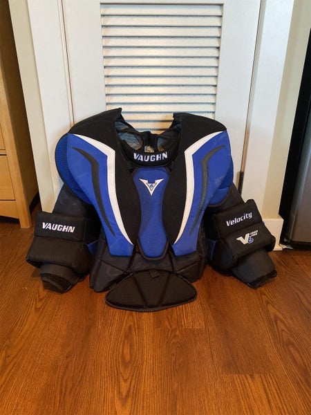 Senior Large Vaughn Velocity V6 1000 Pro Goalie Chest and Arm Protector Goalie Chest Protector