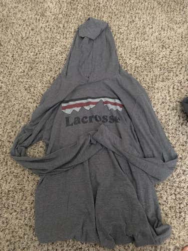 Laxagonia gray Large Hoodie