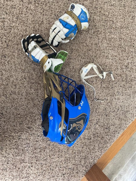 Joey Sankey Game Worn Helmet and Gloves