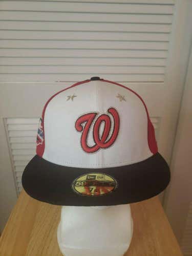 NWS Washington Nationals 2018 All Star Game New Era 59fifty 7 1/8