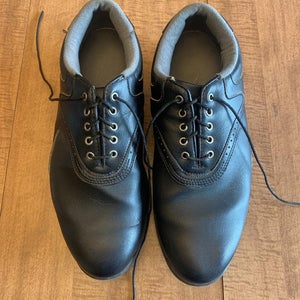 Black Men's Size 8.5 (Women's 9.5) Footjoy Golf Shoes