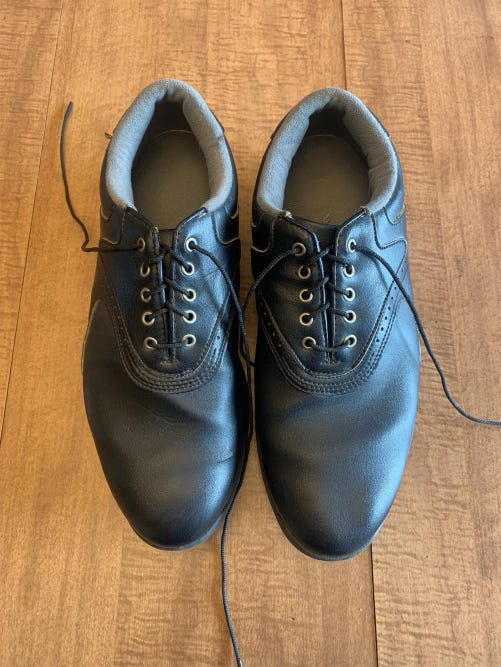 Black Men's Size 8.5 (Women's 9.5) Footjoy Golf Shoes