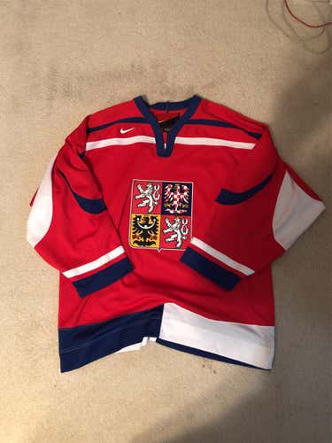 Czech Republic Nike Hockey Jersey
