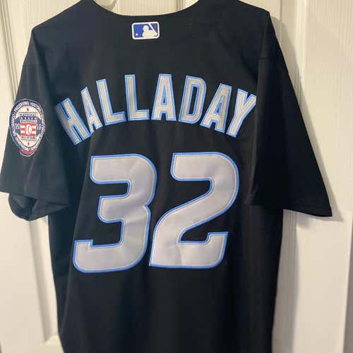 Roy Halladay Toronto Blue Jays Jersey - UNAUTHENTIC