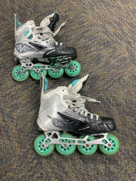 Used Senior Mission FZ-0 Hockey Skates Regular Width Size 8.5