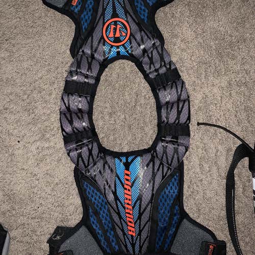 Used Large Warrior Burn Hitman Shoulder Pads