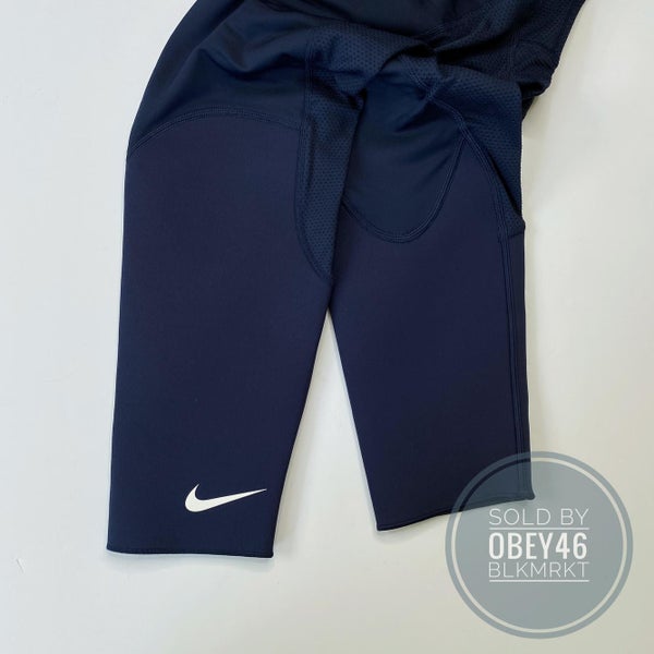 Nike NBA Authentics Compression Pants Men's Navy/Gray New with