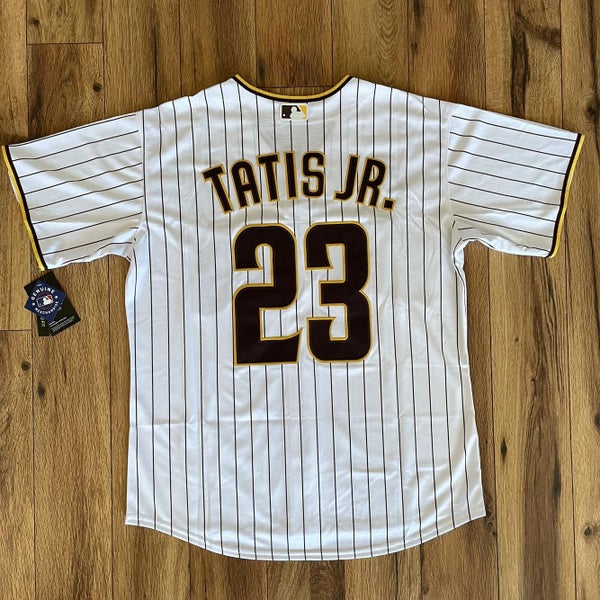 MLB Padres 23 Fernando Tatis Jr. Blue Nike Cool Base Men Jersey