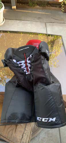 Black Senior Small CCM JetSpeed Control Hockey Pants