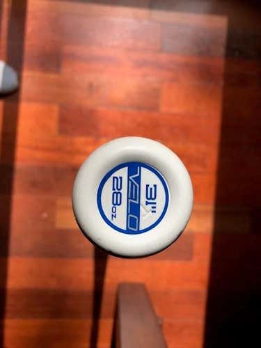 Used Kid Pitch (9YO-13YO) BBCOR Certified 2019 Rawlings Hybrid Velo Bat (-3) 28 oz 31"