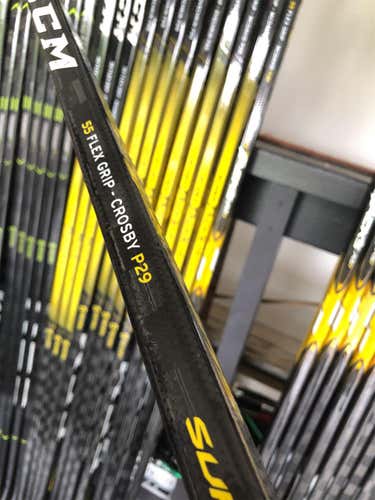 Intermediate Left Hand Super Tacks AS1 Mid Pattern Hockey Stick