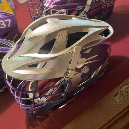 High Point University Silver Cascade S Helmet
