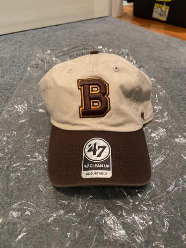 Boston Bruins Vintage Two Tone '47 CLEAN UP hat