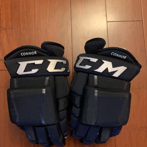 Blue Senior CCM HG97 14" Pro Stock Gloves