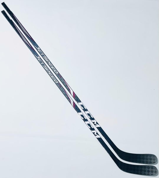 New 2 Pack CCM Jetspeed FT2 Hockey Sticks-LH-85 Flex-P88-Matte Finish