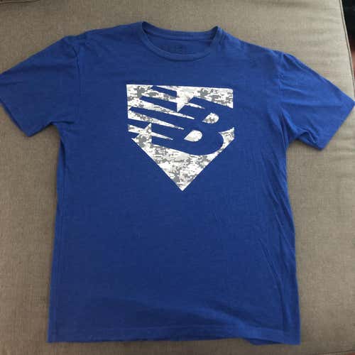 Blue Adult Large New Balance Shirt