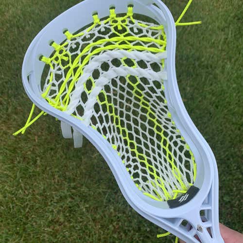 White New Attack & Midfield Strung Mark 2A Head