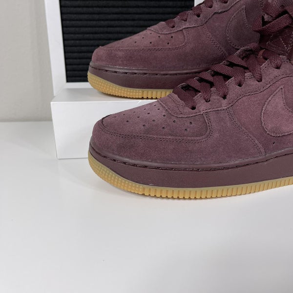 Road house As well Foster parents NIKE AIR FORCE 1 HIGH LV8 GS BURGUNDY CRUSH KIDS SHOES SIZE 6Y WOMENS 7.5  RED NEW | SidelineSwap