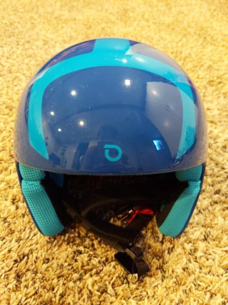 Blue Used Unisex Small Briko Vulcano FIS Helmet FIS Legal