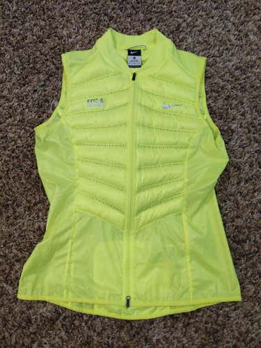 Olympic Team USA Athlete-Issued Yellow Women's Adult Medium Nike Vest
