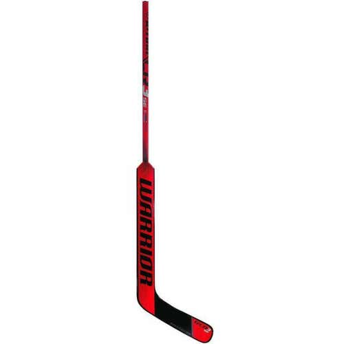 Bundle - Warrior Ritual CR3 goal stick red mid 27" LH and Warrior Ritual CR3 goal stick blue mid 27"