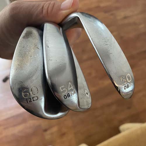Used Set - RH Vokey Wedges 50*, 54*, 60*