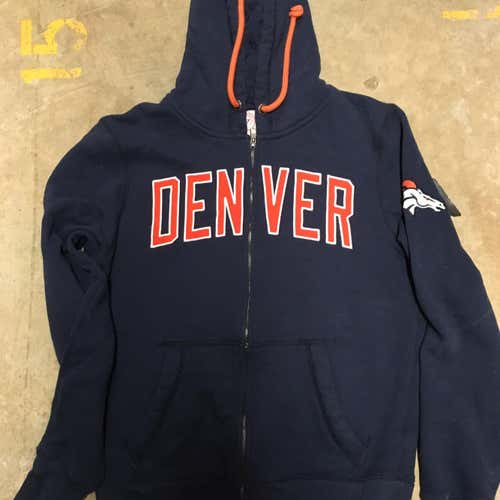 Denver Broncos Full Zip Hoodie-s