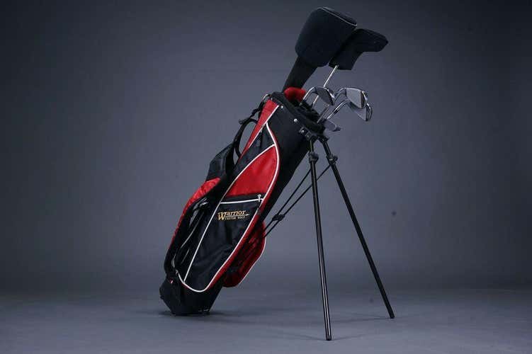WARRIOR CUSTOM GOLF JUNIOR GOLF SET W/ MATCHING BAG FOR KIDS 57-63” TALL