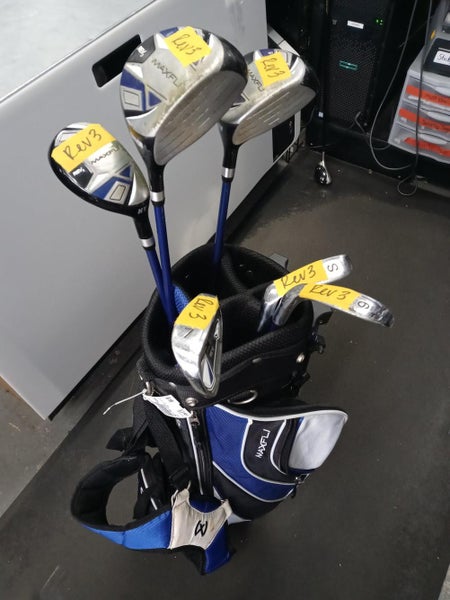 Used Maxfli Rev3 Jr Set 6 Piece Golf Junior & Teen Package Sets