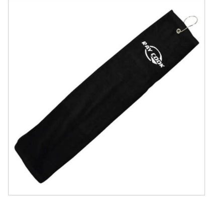NEW: RAY COOK GOLF TOWEL