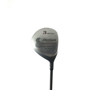 Used Cleveland Classic Collection For Women 3 Wood Graphite Ladies Golf Fairway Woods