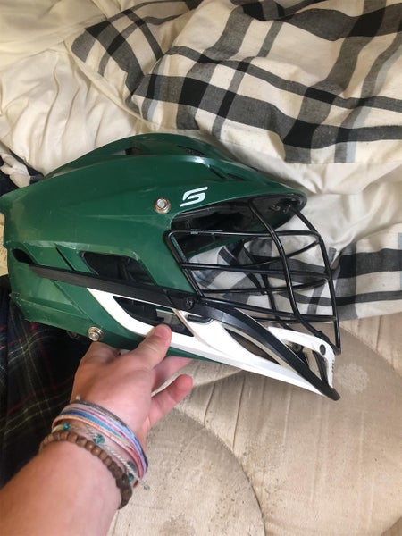 Green Adult Player's Cascade S Helmet