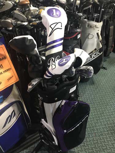 New Women's Other Left Hand Silver Ray  Clubs (Full Set) Ladies Flex 10 Pieces