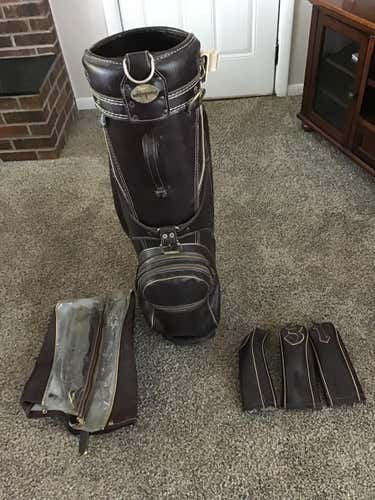Brown Used Men's Other Tour Staff Bag