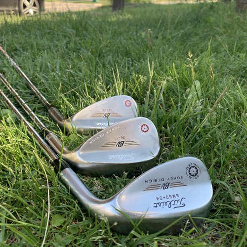 Men's Right Handed BV Vokey Stiff Flex Steel Shaft Wedge