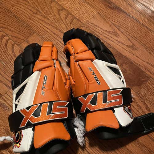 Used Atlanta Blaze STX Cell IV 13" Lacrosse Gloves
