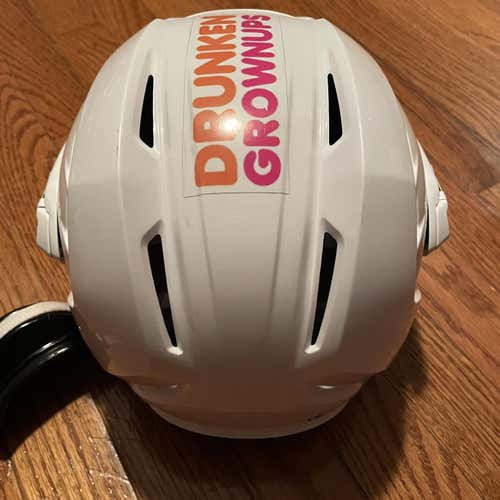 White Adult Player's Warrior PX2 Helmet