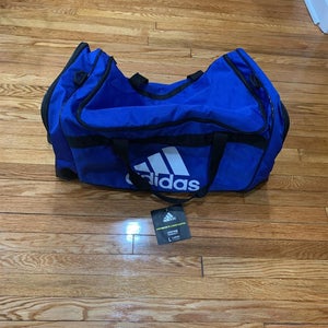 Blue Adult Adidas Duffle Bag
