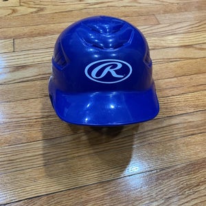 Blue Used 7 1/2 Rawlings RCFH Batting Helmet
