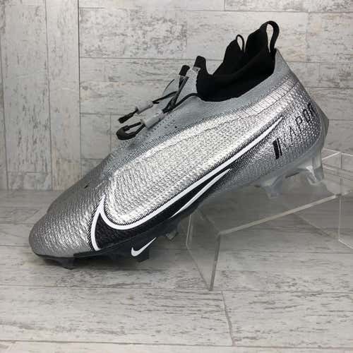 Nike Vapor Edge Elite 360 Flyknit Football Cleats Platinum