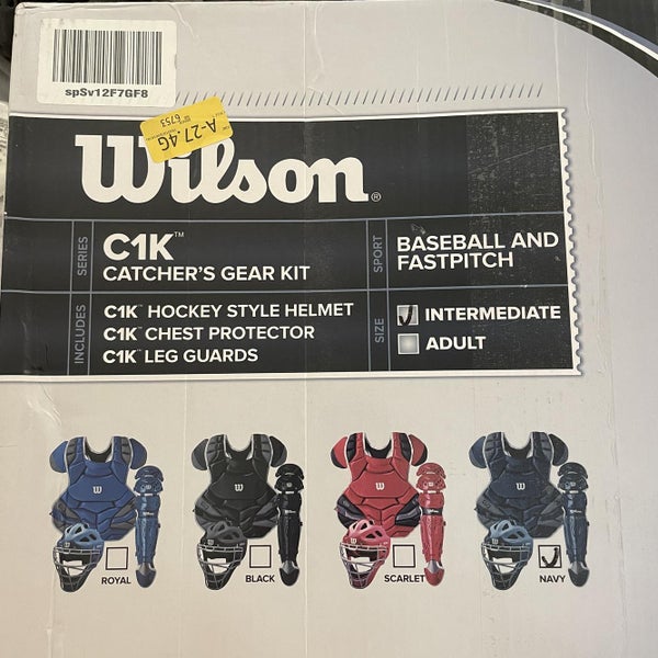 Wilson C1K Catcher's Gear Kit - Intermediate