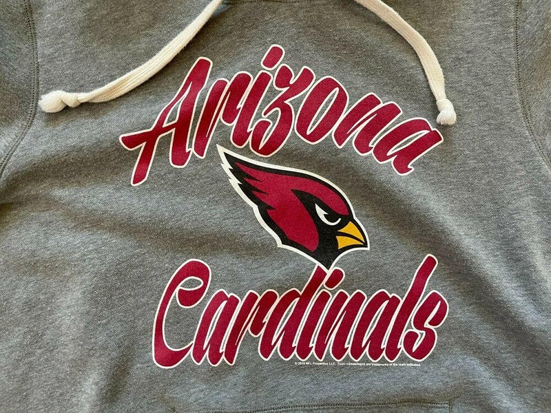 Arizona Cardinals NFL Football SUPER AWESOME Team Apparel Women's Size XL  Hoodie!