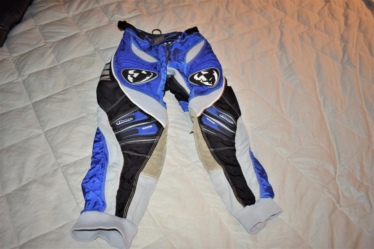 THOR MX CORE 5 Motocross Pants, Blue, Size 22