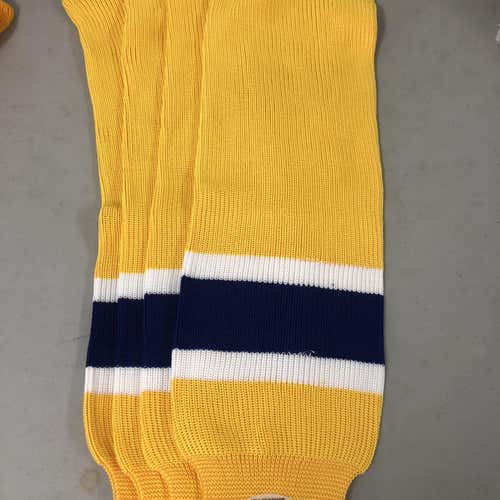 NEW Yellow Senior Medium Socks