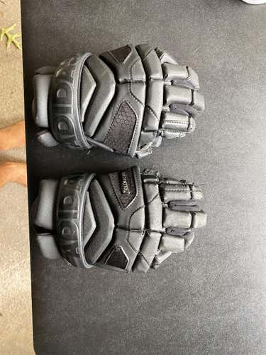 Black Used Player's Adidas Freak 13" Lacrosse Gloves