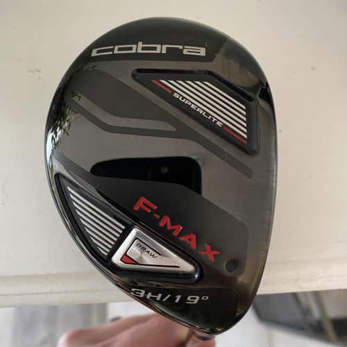 Men's Right Handed Regular Flex Cobra F Max 3H Hybrid