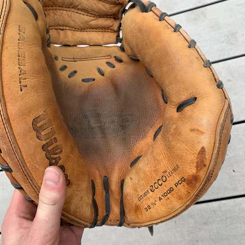 High School/College Catcher's A1000 32.5" Baseball Glove