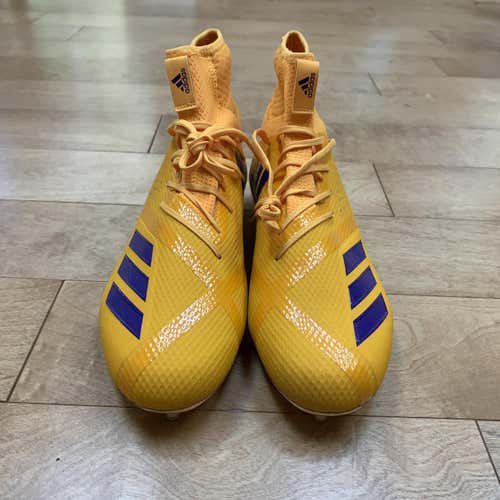 Adidas Adizero Yellow/purple Cleats